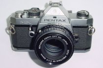 Pentax MX 35mm Film SLR Manual Camera with Pentax-M 50mm F/1.7 SMC Lens