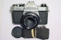 Pentax K1000 35mm Film SLR Manual Camera + Pentax-M 50mm F/1.7 SMC Lens