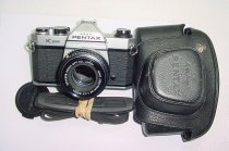 Pentax K1000 35mm Film SLR Manual Camera + Pentax-M 50mm F/1.7 SMC Lens