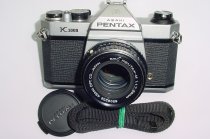 Pentax K1000 35mm Film SLR Manual Camera + Pentax-M 50mm F/1.7 SMC Lens