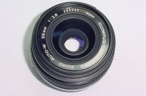 Olympus 35mm F/2.8 ZUIKO AUTO-W WIDE ANGLE Manual Focus OM-System Lens