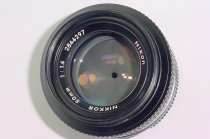 Nikon 50mm F/1.4 NIKKOR Pre-AI Standard Manual Focus Lens