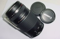 Canon 75-300mm F/4-5.6 II USM EF Auto Focus Zoom Lens