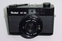 Rollei XF 35 35mm Film Rangefinder Camera with Sonnar 40mm F/2.3 Lens - Black