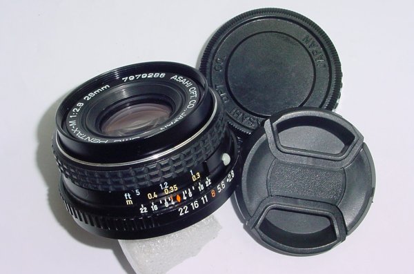 Pentax 28mm F/2.8 Pentax-M SMC Wide Angle Manual Focus Lens