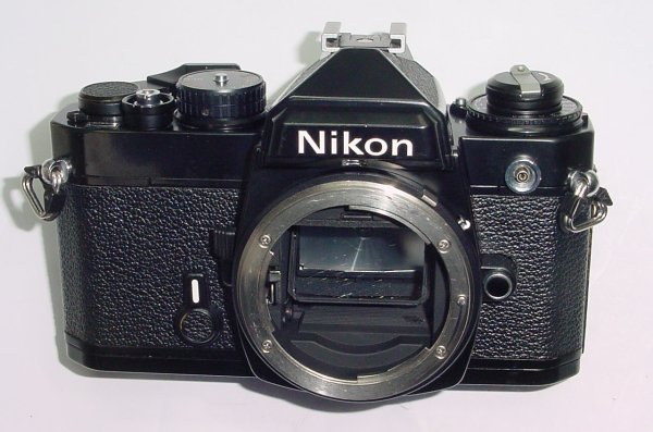 Nikon FE 35mm Film SLR Manual Camera Body - Black