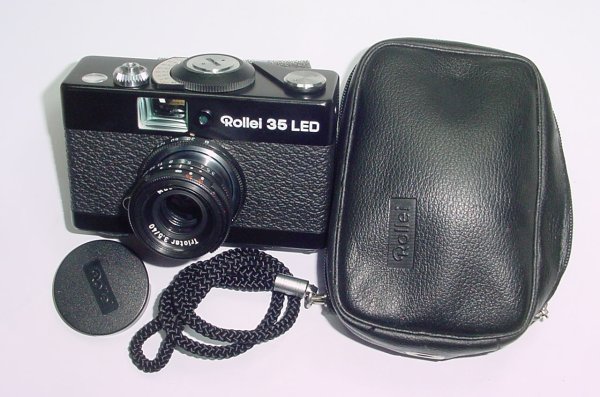 Rollei 35 LED 35mm Film Camera with Triotar 40mm F/3.5 Lens