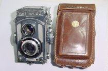 Yashica-44 FA 127 Film TLR Manual Camera 60mm F/3.5 Lens