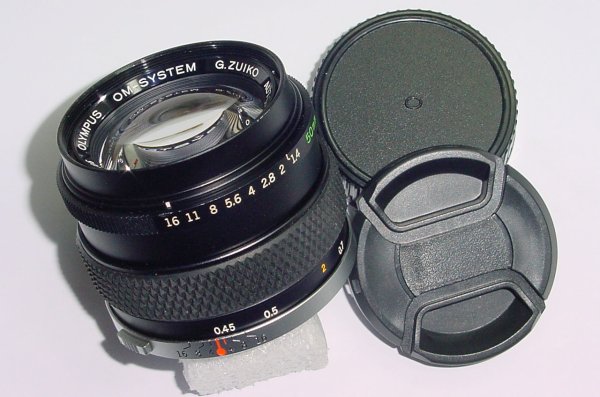 Olympus 50mm F/1.4 G.ZUIKO AUTO-S Standard Manual Focus OM-System Lens