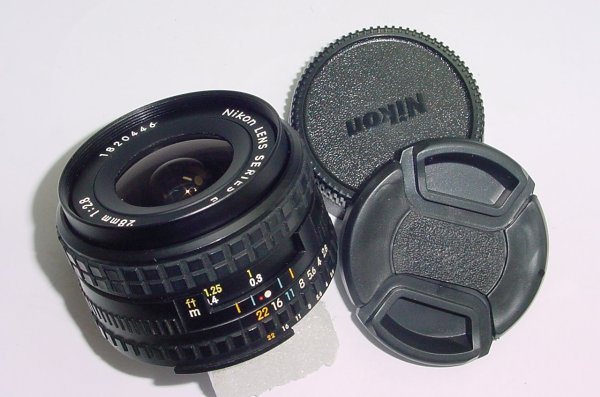 Nikon 28mm F/2.8 SERIES E AIs Manual Focus Wide Angle Lens