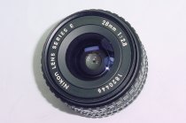 Nikon 28mm F/2.8 SERIES E AIs Manual Focus Wide Angle Lens