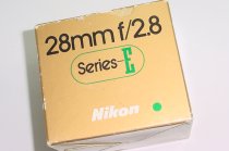 Nikon 28mm F/2.8 SERIES E AIs Manual Focus Wide Angle Lens