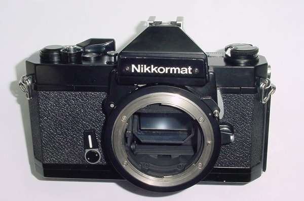 Nikon Nikkormat FT2 35mm Film SLR Manual Camera Body in Black