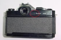 Nikon Nikkormat FT2 35mm Film SLR Manual Camera Body in Black