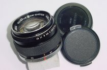 Olympus 50mm F/1.4 ZUIKO AUTO-S Standard Manual Focus OM-System Lens