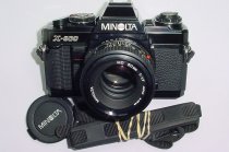 MINOLTA X-500 35mm Film Manual Camera with Minolta 50mm f/1.7 MD Lens