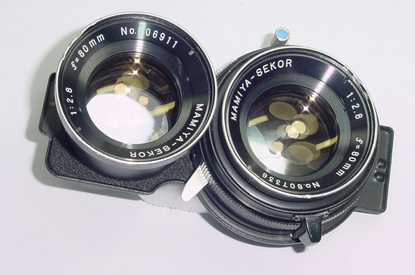 Mamiya 80mm F/2.8 Mamiya-Sekor Twin Lens for TLR Cameras - Blue Dot