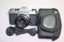 Pentax K1000 35mm Film SLR Manual Camera + Pentax-M 55mm F/2 SMC Lens