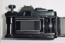 Olympus OM10 QUARTZ 35mm Film SLR Camera with 50mm F/1.8 Zuiko Lens - Black