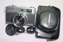 minolta HI-MATIC 7S 35mm Film Rangefinder Camera with ROKKOR 40mm F/1.7 Lens