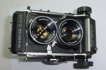 Mamiya C330 Professional TLR Film Camera + Mamiya-Sekor 80mm f/2.8 blue dot Lens