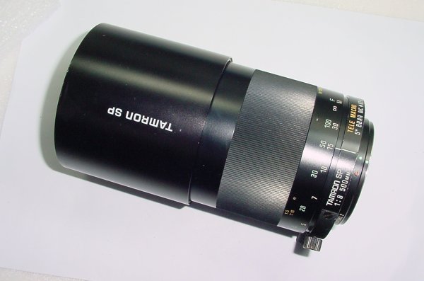 TAMRON 500mm F/8 SP TELE MACRO 5° BBAR MC Adaptall 2 MIRROR Lens