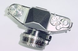 Exakta Varex IIa SLR 35mm Film Camera + Carl Zeiss Jena Tessar 50/2.8 Lens