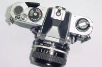 Nikon FM 35mm Film SLR Manual Camera with Nikon 50/1.8 AI Nikkor Lens