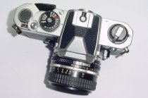 Nikon FM 35mm Film SLR Manual Camera with Nikon 50/1.8 AI Nikkor Lens