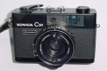 KONICA C35 automatic 35mm Film Rangefinder Camera with 38mm F/2.8 Lens - Black