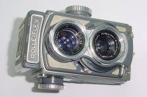 Rolleiflex 4x4 Baby Grey TLR 127 Film Camera Schneider-Kreuznach 60/3.5 Lens