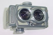 Rolleiflex 4x4 Baby Grey TLR 127 Film Camera Schneider-Kreuznach 60/3.5 Lens