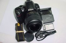 Nikon D3000 10.2MP Digital SLR Camera with Nikon AF-S 18-55mm VR Lens