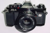 Canon AL-1 QF 35mm SLR Film Manual Camera with Canon 50mm F/1.8 FD Lens