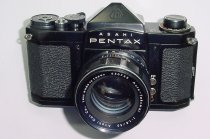 Pentax S3 ASAHI 35mm SLR Film Camera with Auto-Takumar 55mm f/1.8 M42 Lens