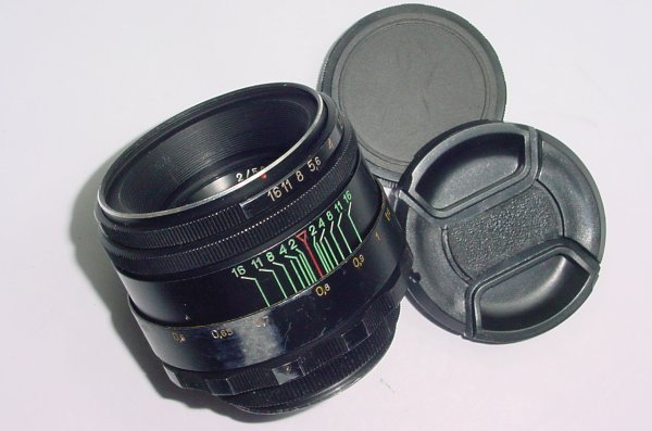 Helios-44-2 58mm F/2 M42 Screw Mount Manual Focus Standard Lens