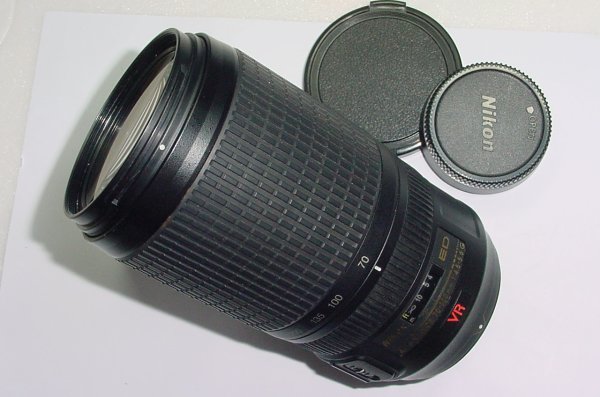 Nikon 70-300mm F/4.5-4.6 G ED VR AF-S Nikkor AF Zoom Lens