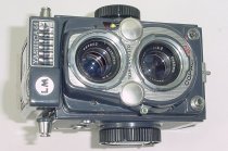 Yashica 44 LM FL 127 Film TLR Manual Camera with Yashinon 60/3.5 Twin Lens