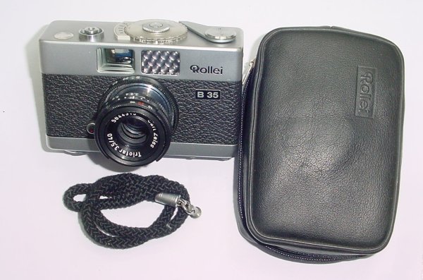 Rollei B 35 Film Camera with Triotar 40mm F/3.5 Lens