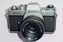 YASHICA FR II 35mm Film SLR Camera with Yashica 55mm F/2 DSB Lens