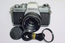 YASHICA FR II 35mm Film SLR Camera with Yashica 55mm F/2 DSB Lens