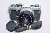 Olympus OM-2N MD 35mm Film SLR Manual Camera with 50mm F/1.8 Zuiko Lens