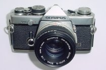 Olympus OM-2N MD 35mm Film SLR Manual Camera with 50mm F/1.8 Zuiko Lens