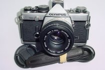 Olympus OM-2N MD 35mm Film SLR Manual Camera with 50mm F/1.8 Zuiko Lens