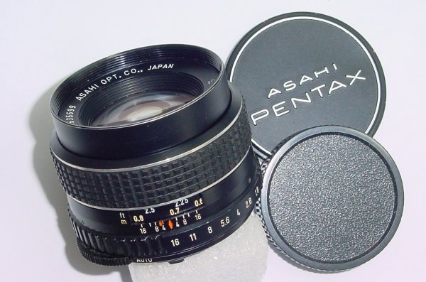 Pentax Takumar 55mm f/1.8 SMC M42 Screw Mount Manual Focus Standard Lens