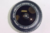 Pentax Fish-eye-Takumar 17mm F/4 Asahi PK Mount Manual Focus Lens